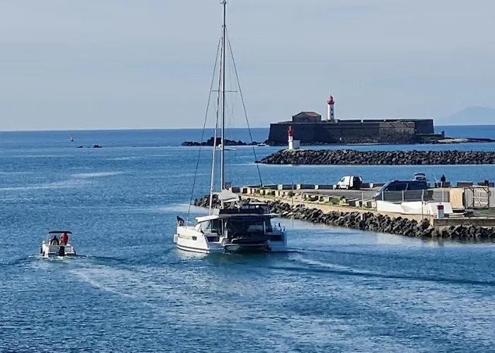 Vue Exceptionnelle Sur La Mer, Piscine, Parking Prive - Sur L'ile Des Pecheurs Agde