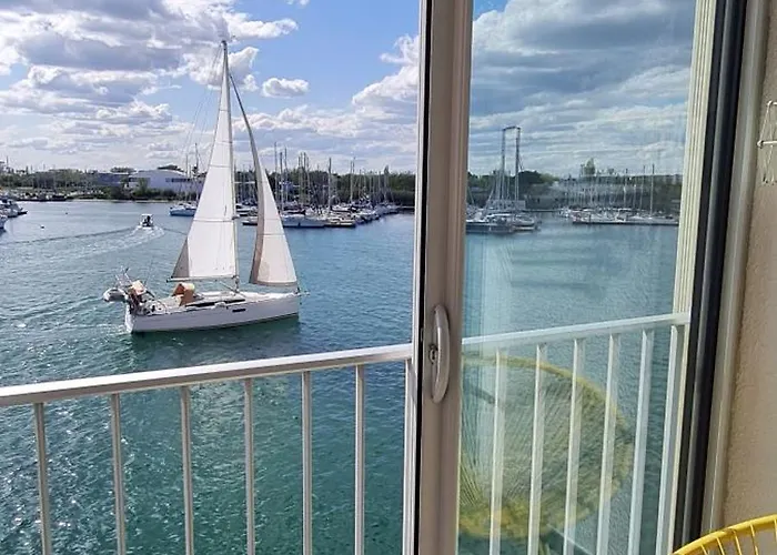 Apartamento Vue Exceptionnelle Sur La Mer, Piscine, Parking Privé - Sur L'île Des Pêcheurs Agde